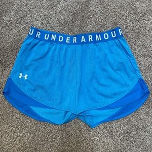 Blue under armour shorts